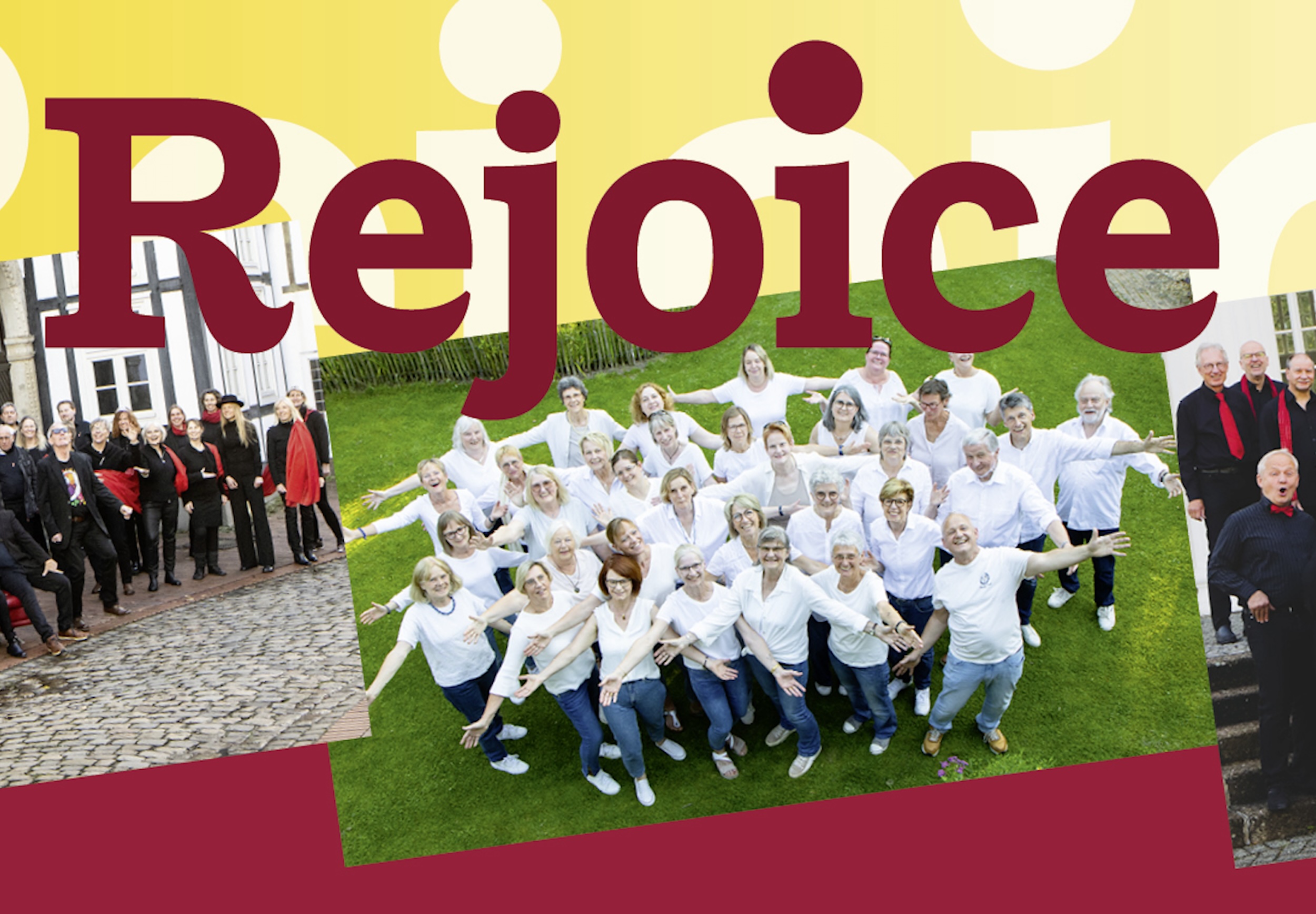 Konzertplakat Rejoice: Gospel meets Jazz